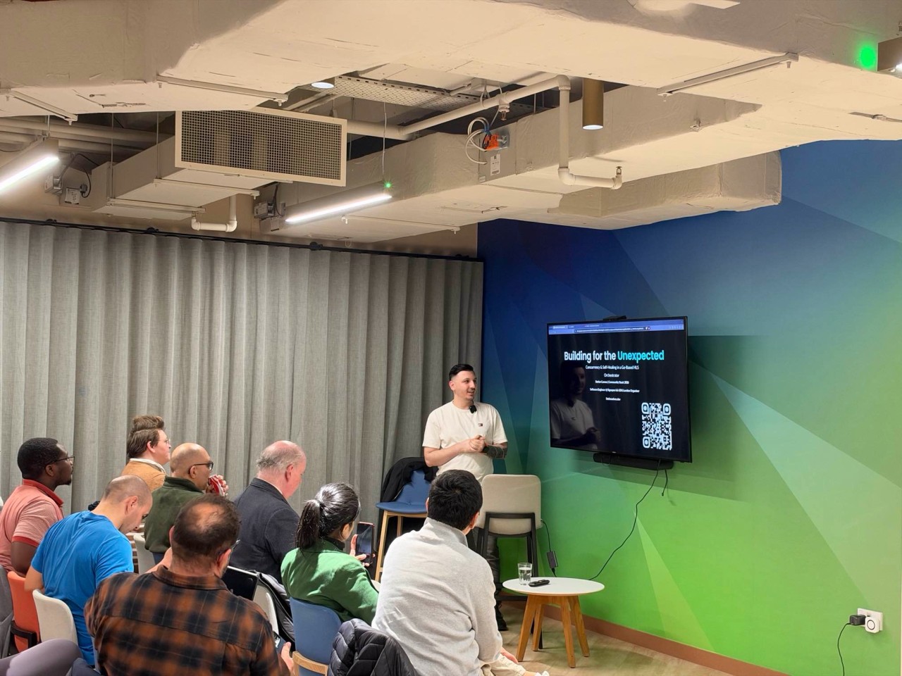 Presenting the low-latency HLS orchestrator talk at Cloud Platform Engineering London